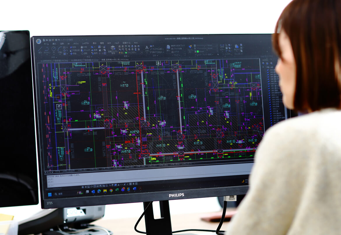 二ッチな分野で高い専門性を発揮。<br />
建設業界に不可欠な事業