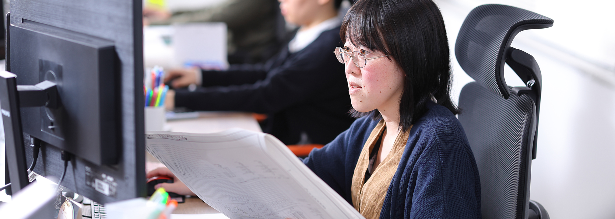 全国でも極めて少ない、<br />
プレキャストに特化した設計事務所。